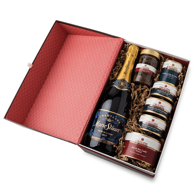 Prestige-Geschenkbox-Champagner