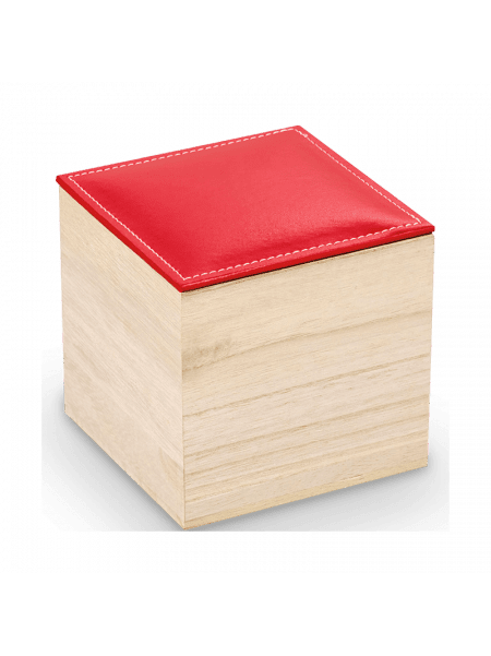 Geschenkboxen aus Holz und Leder
